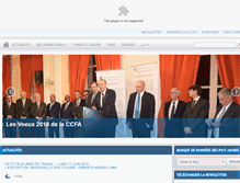 Tablet Screenshot of ccfranco-arabe.org